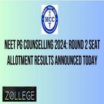 NEET PG Counselling 2024 Round 2 Seat Allotment Results Out